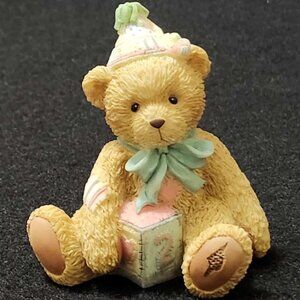Enesco Cherished Teddies 1992 Age 2 Two Sweet Two Bear Figurine 911321-788